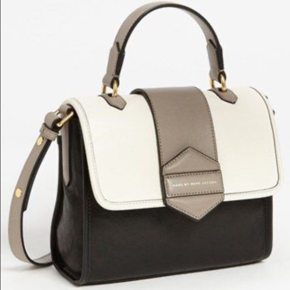 NWOT MARC by Marc Jacobs Flipping Out Small Satchel Top Handle Crossbody - Picture 1 of 12